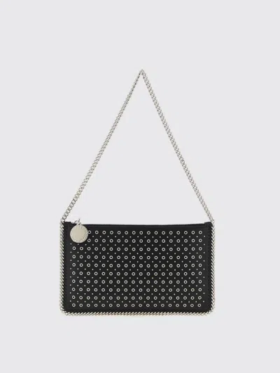Stella Mccartney 'studded Chain Strap Shoulder Bag' In Black