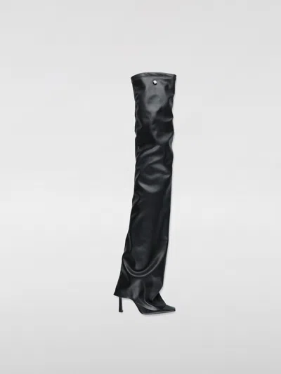 Attico ''robin Otk'' Thigh High Boots 95mm In Black