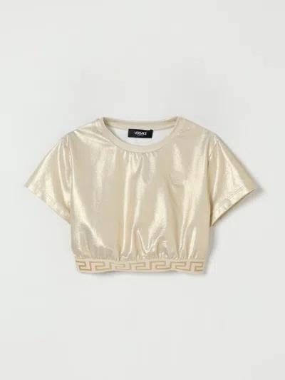 Versace T-shirt In Neutral