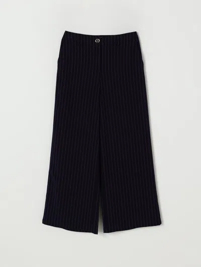 裤子 TWINSET 儿童 颜色 蓝色