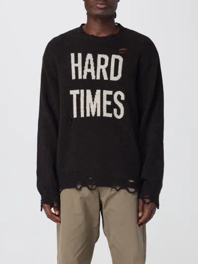 Moschino Couture Shetland Wool Pullover In Brown