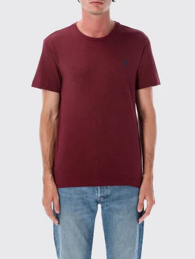 Polo Ralph Lauren Cotton T-shirt In Red