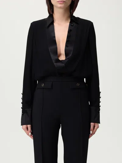 Elisabetta Franchi Top  Woman Color Black In Black