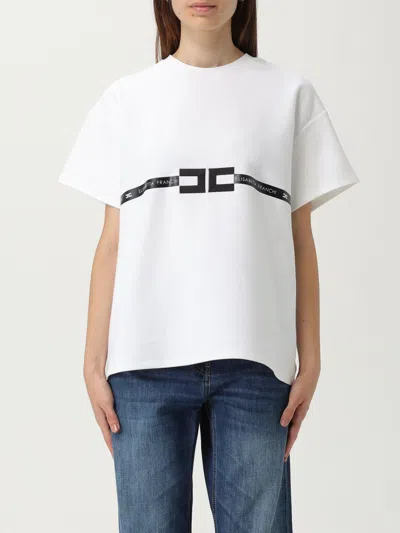 Elisabetta Franchi Sweater In White