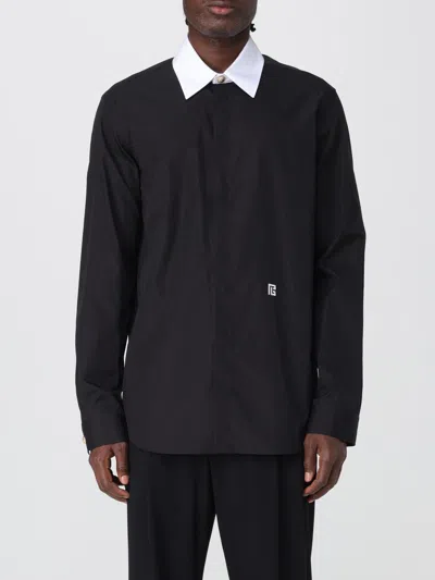 Balmain Ls Shirt In Black