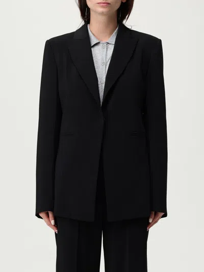 Patrizia Pepe Jacket  Woman Color Black In Black
