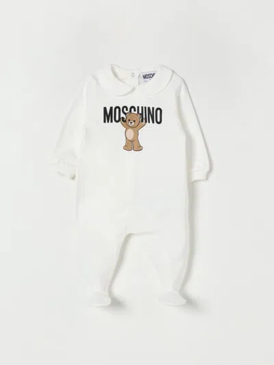 Moschino Tracksuit  Kids Color Yellow Cream In White