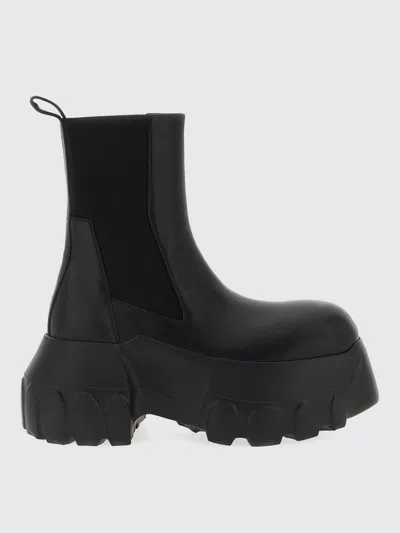 Rick Owens Boots  Woman Color Black In Black