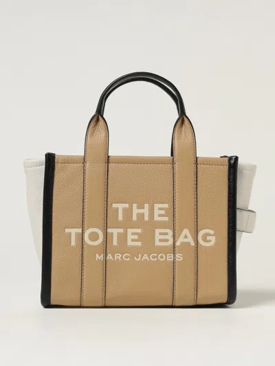 Marc Jacobs The Colorblock Medium Tote Bag In Sand