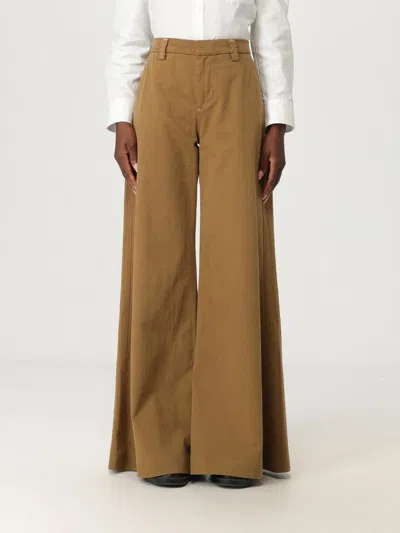 7 For All Mankind Willow Trousers In Brown