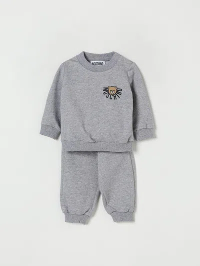 Moschino Jumpsuit  Kids Color Grey In Gray