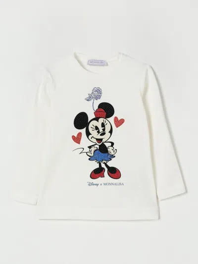 Monnalisa Kids' Minnie T-shirt In White