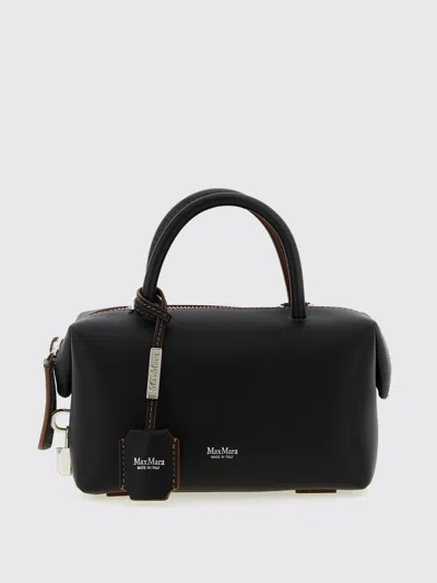 Max Mara Small Top Case Detachable Strap In Black