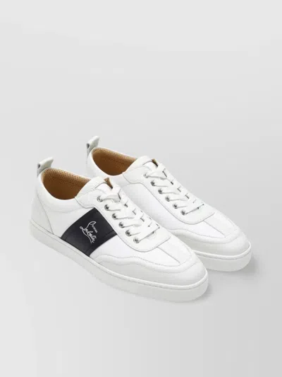 Christian Louboutin Retero Sneakers In White