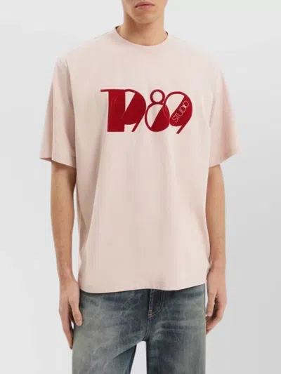 1989 Studio Burberry Black Polyester Blend Baseball Cap In Pink