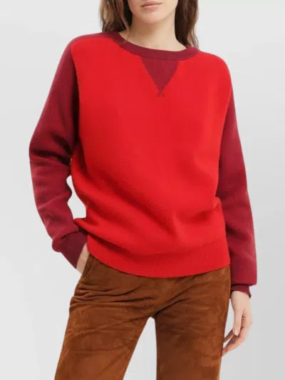 1989 Studio Stone Island Midnight Blue Nylon Bomber Jacket In Red