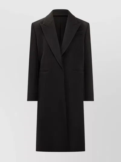 Givenchy Lapel Single-breasted Design Pockets In Black