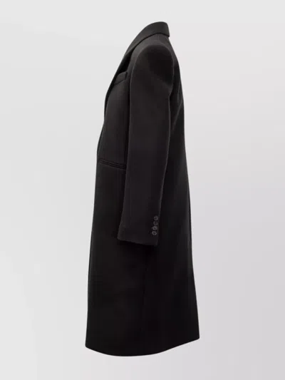 Givenchy Lapel Single-breasted Design Pockets In Black