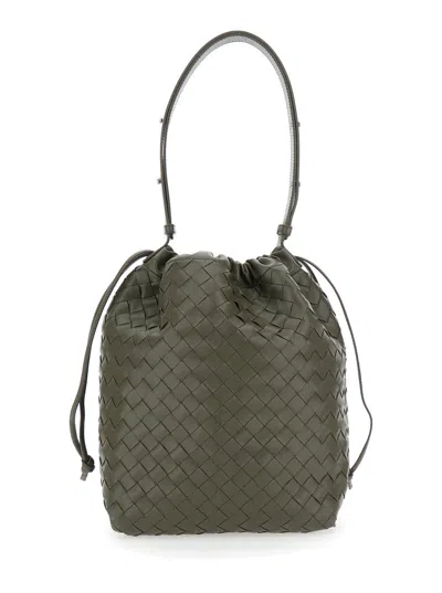 Bottega Veneta Men Secchiello Intreccio In Green