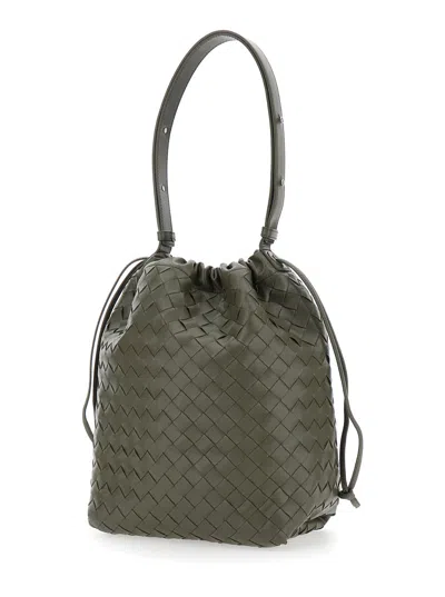 Bottega Veneta Men Secchiello Intreccio In Green