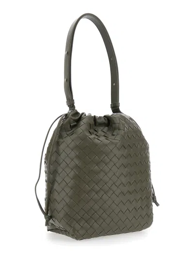 Bottega Veneta Men Secchiello Intreccio In Green