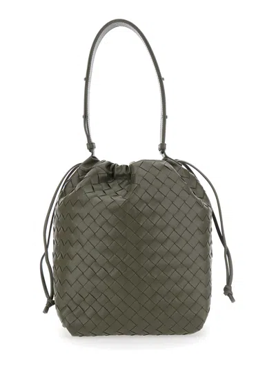 Bottega Veneta Men Secchiello Intreccio In Green