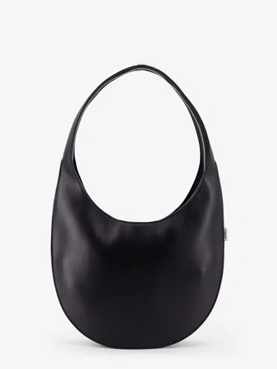 Coperni Medium Soft Swipe Leather Shoulder Bag In Black