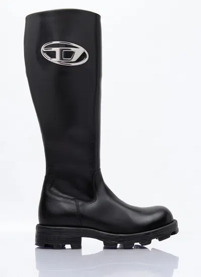 Diesel Dhammer Boot In Black
