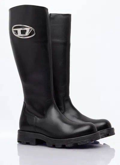 Diesel Dhammer Boot In Black