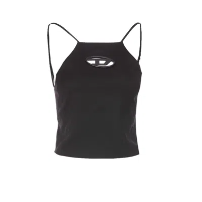 Diesel Twilight Logo Top In Black