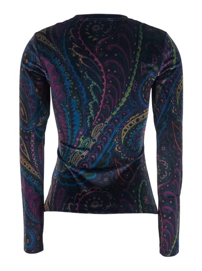 Etro Top In Blue