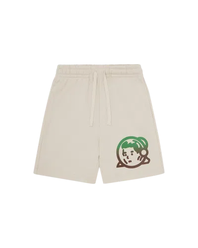 Billionaire Boys Club Kids Gradient Logo Shorts In Nude