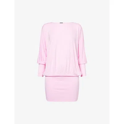 Niihai Womens Pink Charli Forever Stretch-jersey Mini Dress In Pink