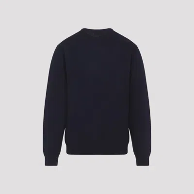 Carhartt Black Cotton Madison Sweater In Blue