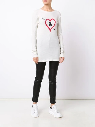 Shop Judson Harmon 'ampersand Collab' T-shirt - White