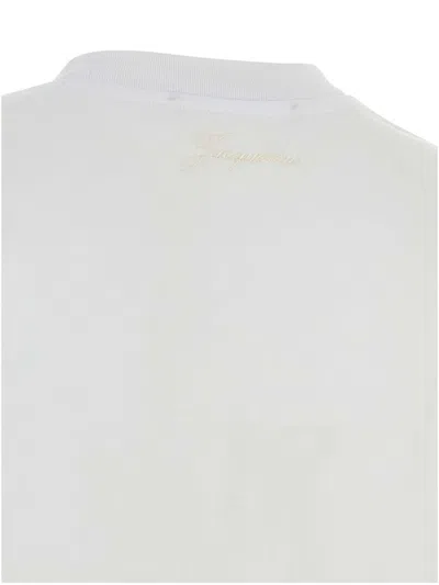Jacquemus 'classic Crew Neck Short Sleeve T-shirt' In White
