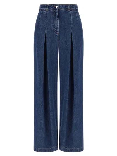 Dolce & Gabbana 5 Pocket Denim Pants In Blue