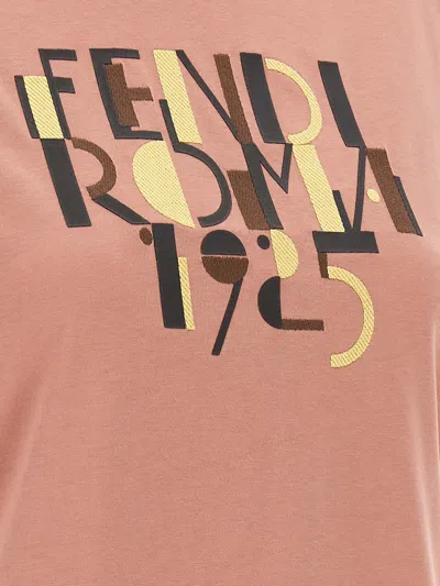 Fendi T-shirt In Pink