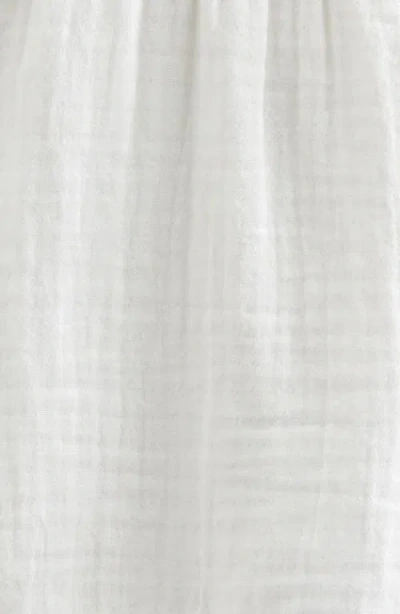 Nordstrom Flutter Sleeve Cotton Gauze Top & Shorts Set In Multi