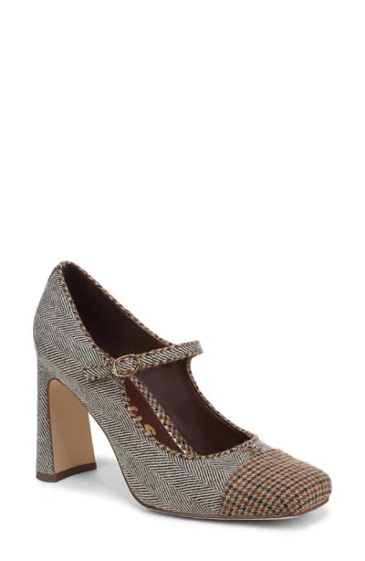 Circus Ny By Sam Edelman Women's Elora Blade-heel Capped-toe Mary Jane Pumps In Gray