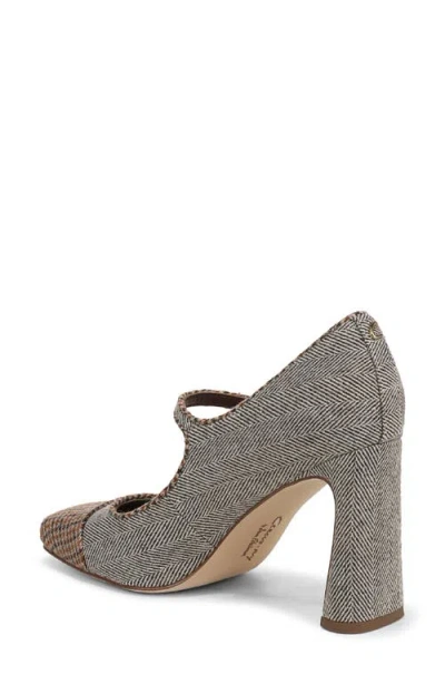 Circus Ny By Sam Edelman Women's Elora Blade-heel Capped-toe Mary Jane Pumps In Gray