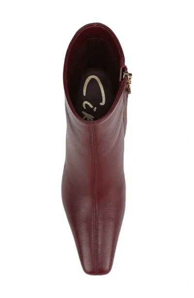 Circus Ny By Sam Edelman Women's Laura Snip-toe Dress Booties In Burgundy