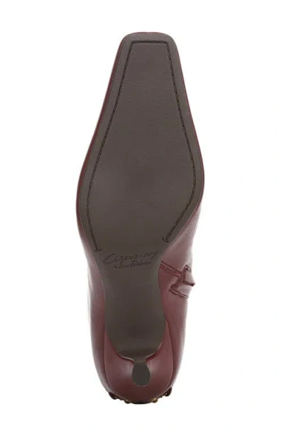 Circus Ny By Sam Edelman Women's Laura Snip-toe Dress Booties In Burgundy