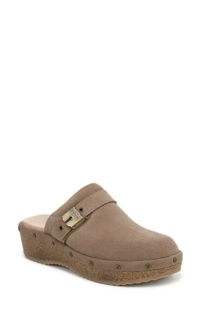 Dr. Scholl's Women's Original Flex Clog Round Toe Shoes In Brown