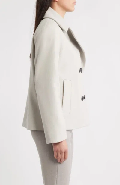 Fleurette Jane Wool Peacoat In Brown