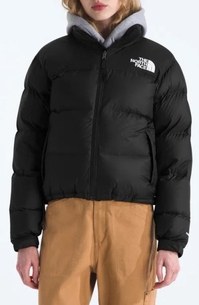 The North Face 1996 Retro Nuptse Jacket In Black, Women's At Urban Outfitters In Black