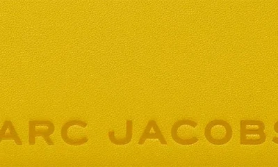 Marc Jacobs The Charm Top Zip Wallet In Yellow