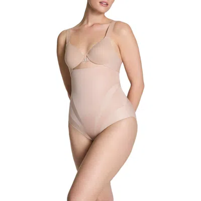Spanx Women's Ultra-sculpt High-waisted Brief Shapewear 10558r In Neutral