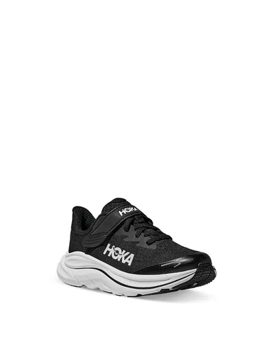 Hoka Kids' Clifton 10 Trainers In Black