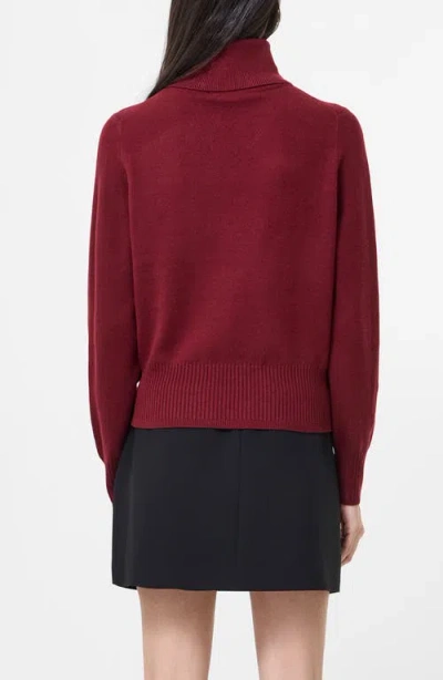 French Connection Babysoft Turtleneck Sweater In Red